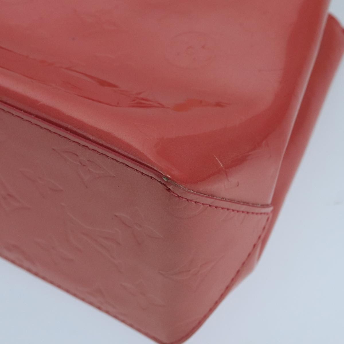 Louis Vuitton Reade Red Patent Leather Handbag (Pre-Owned) Size ONE SIZE - 11 Thumbnail