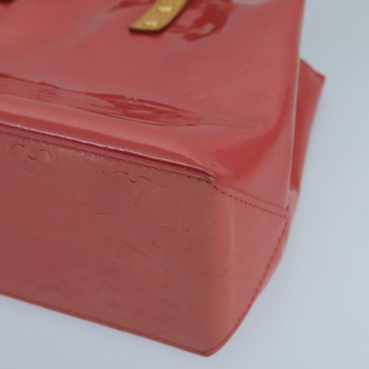 Louis Vuitton Reade Red Patent Leather Handbag (Pre-Owned) Size ONE SIZE - 9 Thumbnail