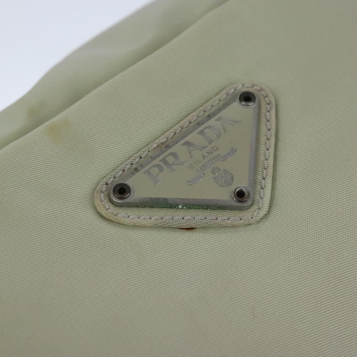 Prada Tessuto Beige Synthetic Shoulder Bag (Pre-Owned) Size ONE SIZE - 13 Thumbnail