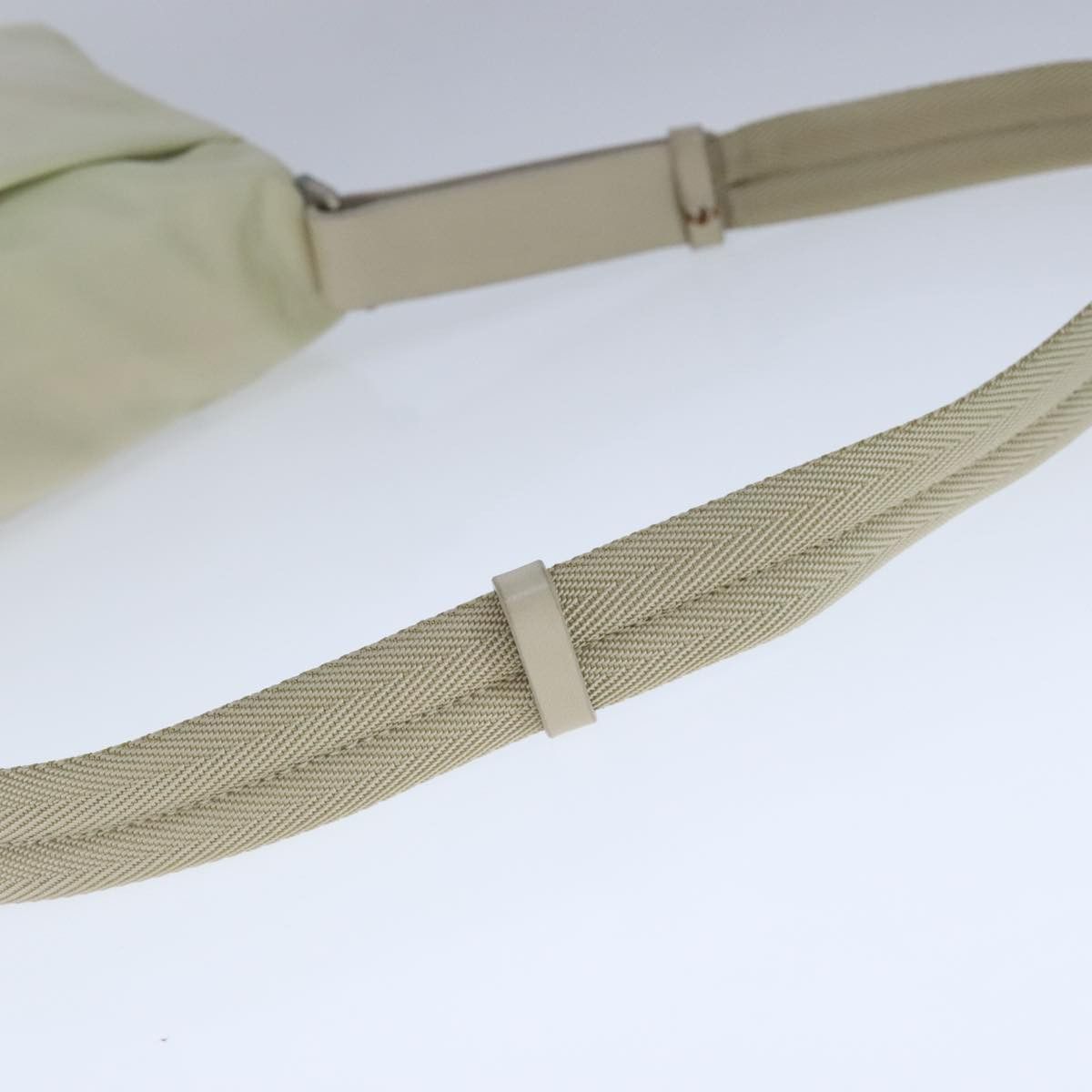 Prada Tessuto Beige Synthetic Shoulder Bag (Pre-Owned) Size ONE SIZE - 4 Thumbnail