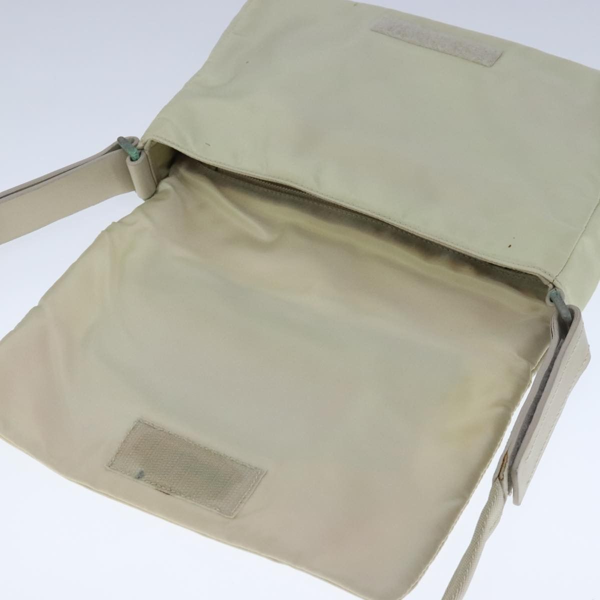 Prada Tessuto Beige Synthetic Shoulder Bag (Pre-Owned) Size ONE SIZE - 20 Thumbnail