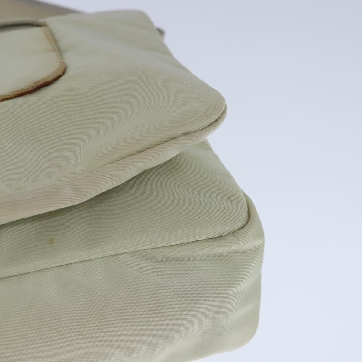 Prada Tessuto Beige Synthetic Shoulder Bag (Pre-Owned) Size ONE SIZE - 19 Thumbnail
