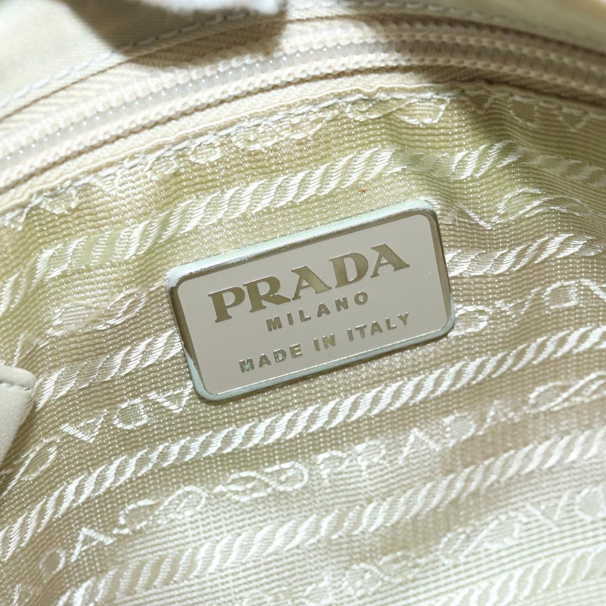 Prada Tessuto Beige Synthetic Shoulder Bag (Pre-Owned) Size ONE SIZE - 8 Thumbnail