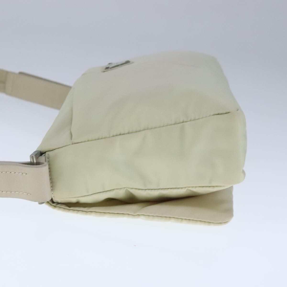 Prada Tessuto Beige Synthetic Shoulder Bag (Pre-Owned) Size ONE SIZE - 3 Thumbnail
