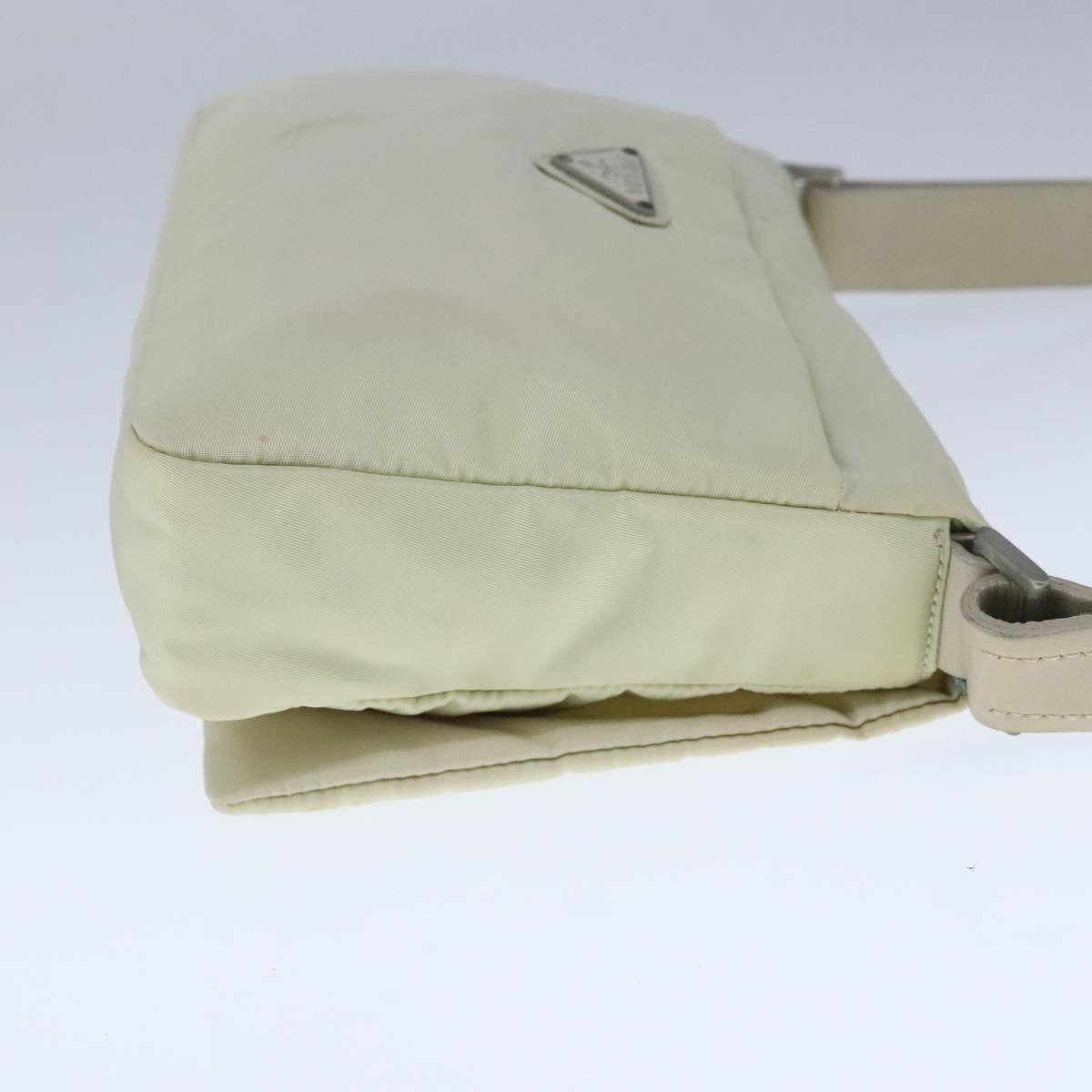 Prada Tessuto Beige Synthetic Shoulder Bag (Pre-Owned) Size ONE SIZE - 14 Thumbnail