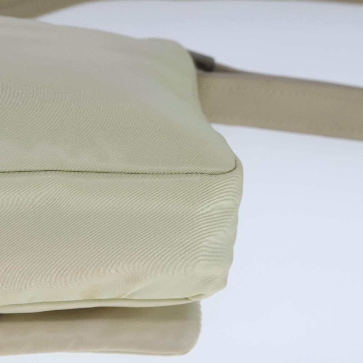 Prada Tessuto Beige Synthetic Shoulder Bag (Pre-Owned) Size ONE SIZE - 18 Thumbnail