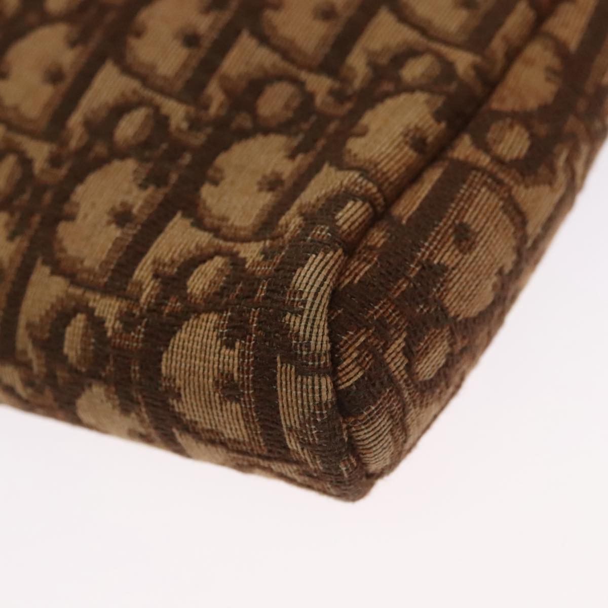 Dior Trotter Brown Canvas Clutch Bag (Pre-Owned) Size ONE SIZE - 14 Thumbnail