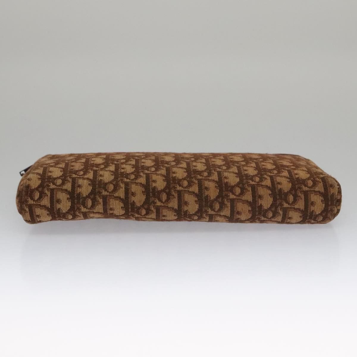 Dior Trotter Brown Canvas Clutch Bag (Pre-Owned) Size ONE SIZE - 5 Thumbnail