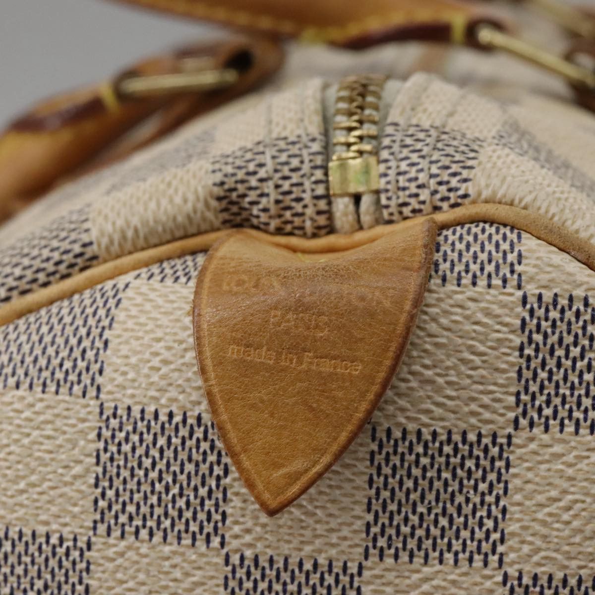 Louis Vuitton Speedy 30 White Canvas Handbag (Pre-Owned) Size ONE SIZE - 19 Thumbnail