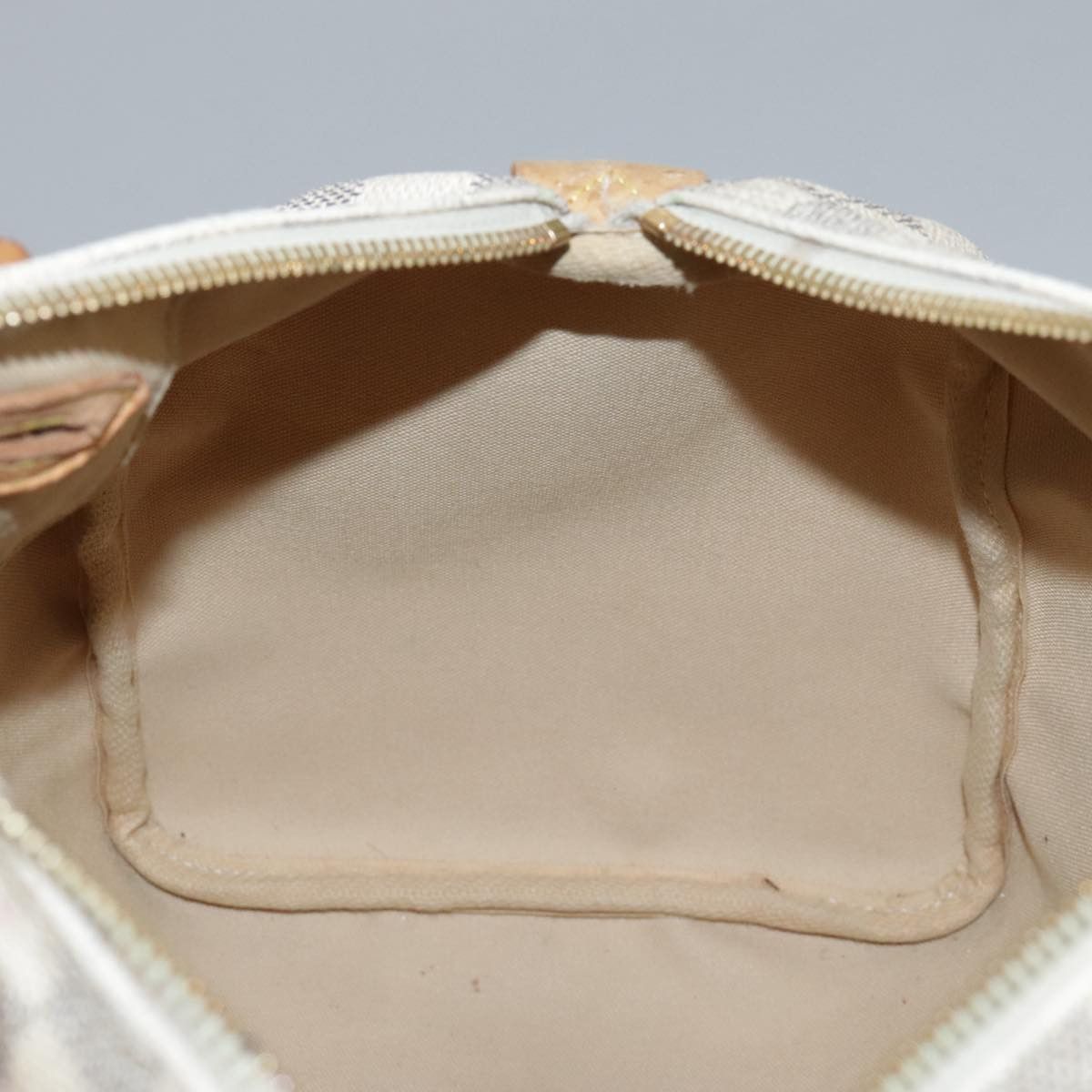 Louis Vuitton Speedy 30 White Canvas Handbag (Pre-Owned) Size ONE SIZE - 13 Thumbnail