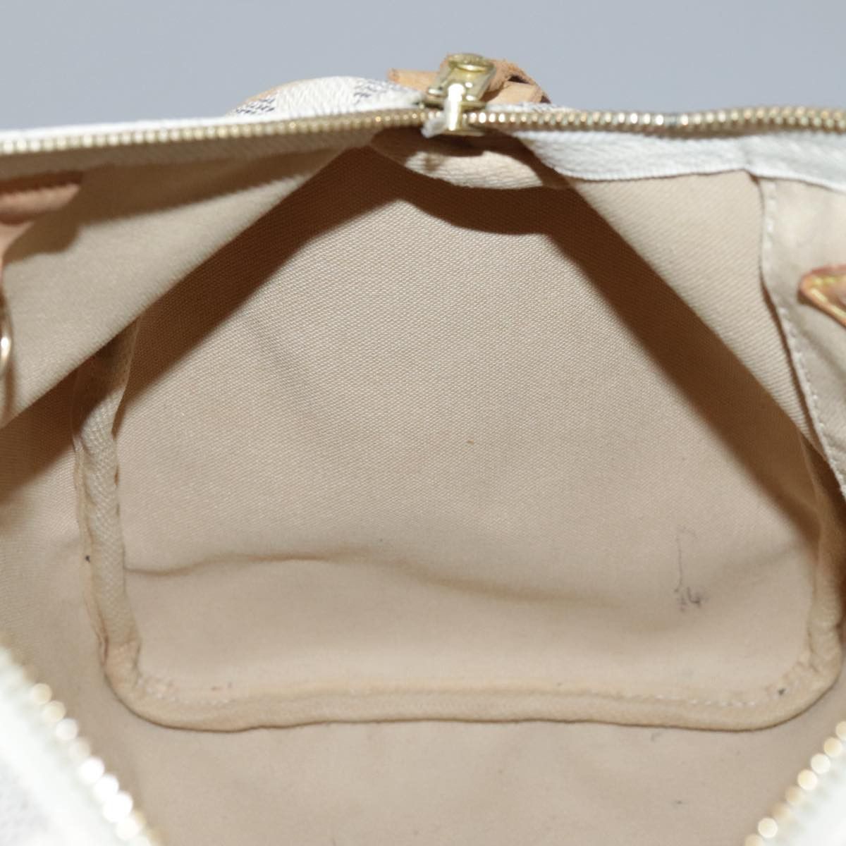 Louis Vuitton Speedy 30 White Canvas Handbag (Pre-Owned) Size ONE SIZE - 12 Thumbnail