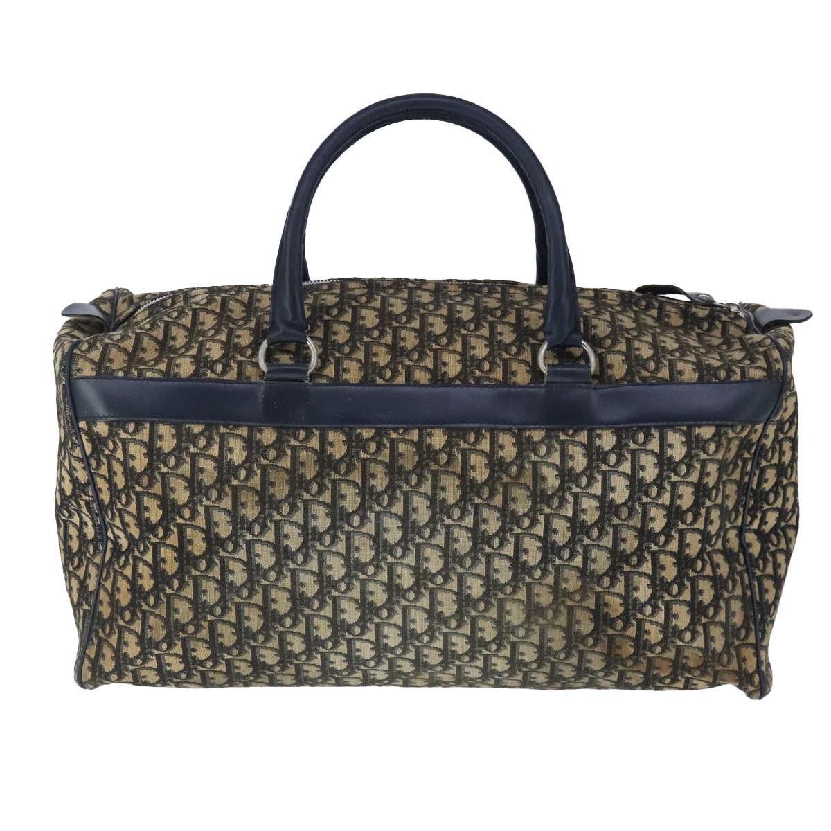 Dior Trotter Navy Canvas Travel Bag (Pre-Owned) Size ONE SIZE - 2 Thumbnail