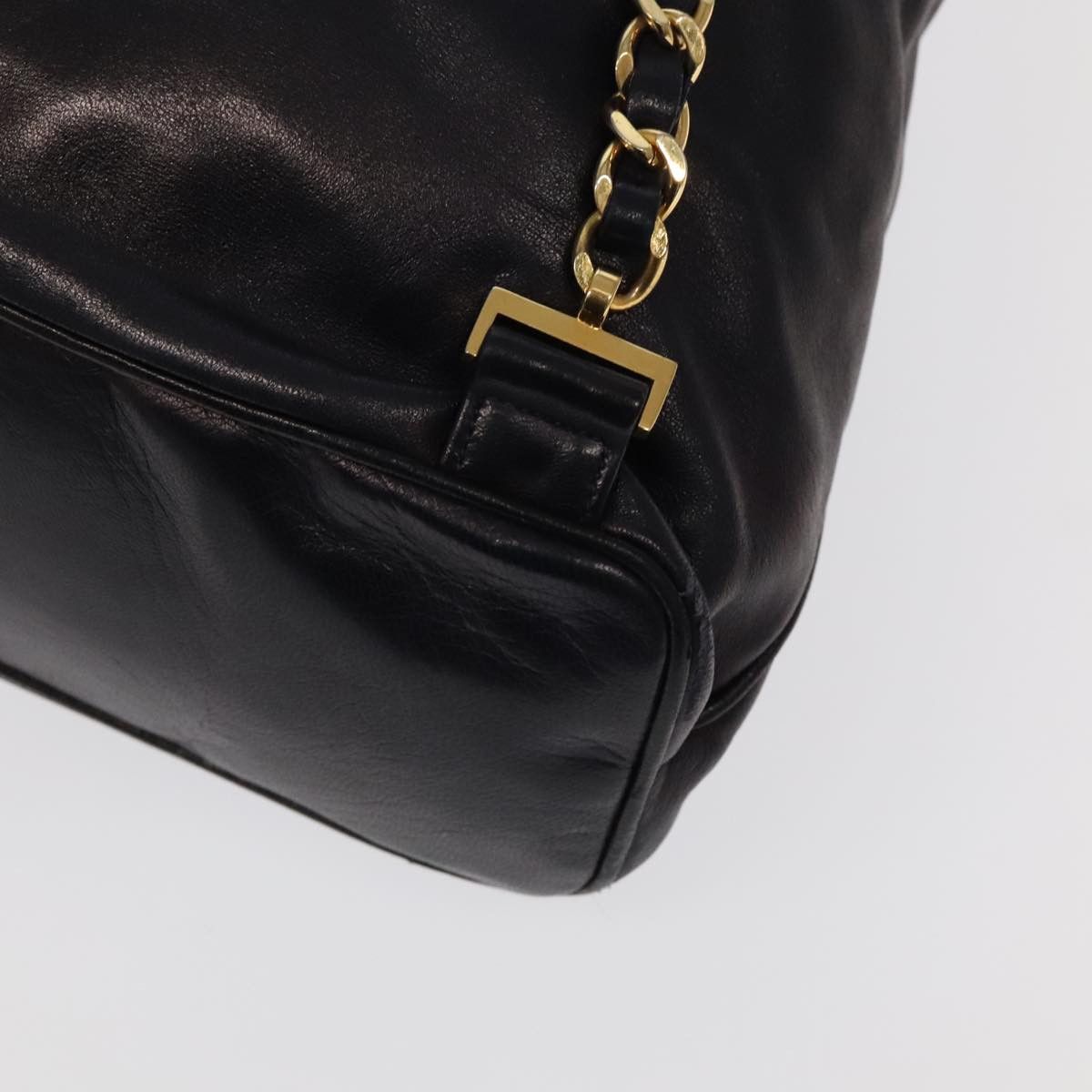 Chanel Cc Navy Leather Backpack Bag (Pre-Owned) Size ONE SIZE - 9 Thumbnail