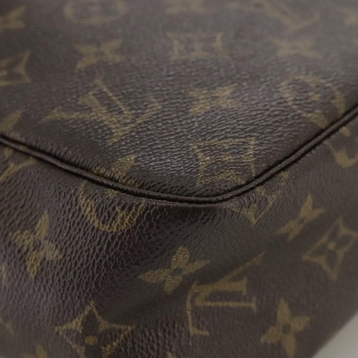 Louis Vuitton Trousse De Toilette Brown Canvas Clutch Bag (Pre-Owned) Size ONE SIZE - 16 Thumbnail