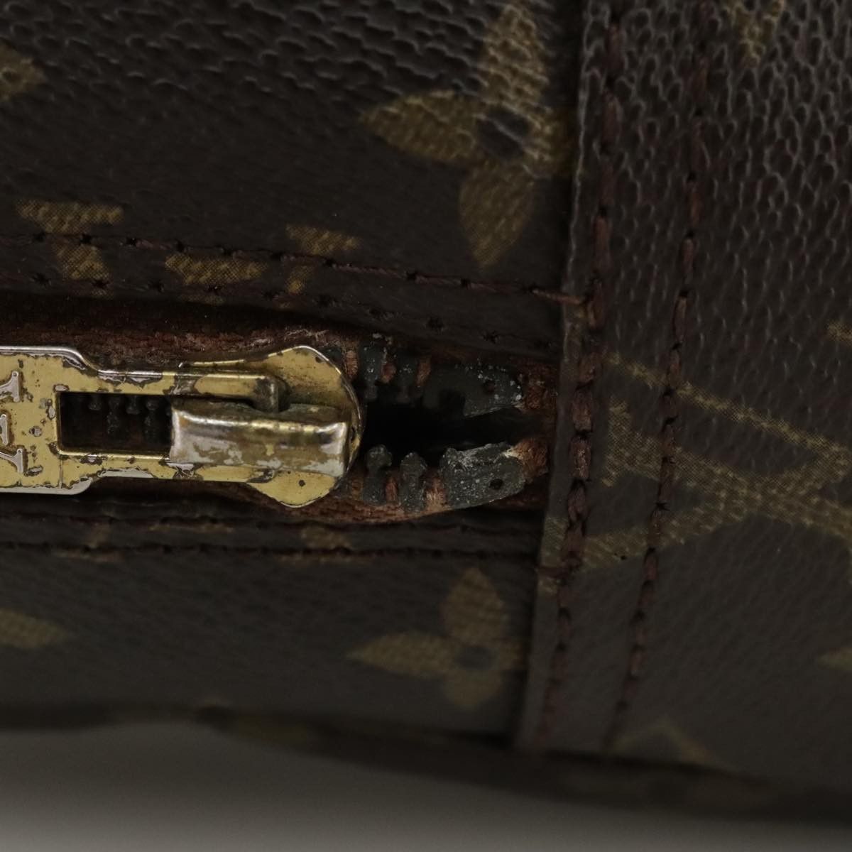 Louis Vuitton Trousse De Toilette Brown Canvas Clutch Bag (Pre-Owned) Size ONE SIZE - 11 Thumbnail