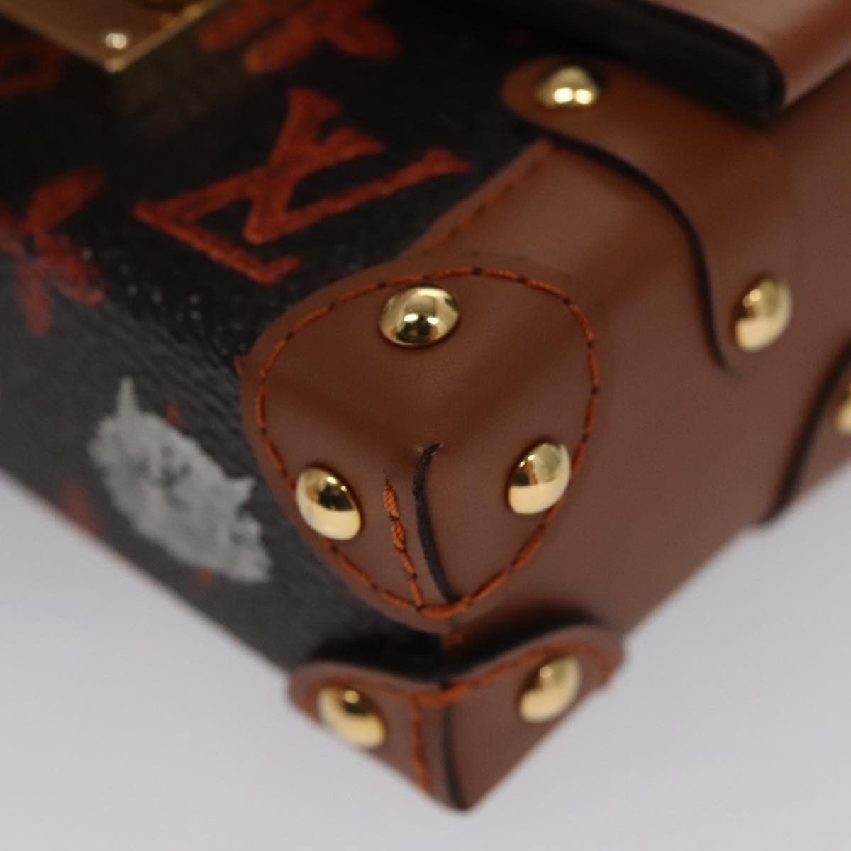 Louis Vuitton Trunk Brown Canvas Clutch Bag (Pre-Owned) Size ONE SIZE - 12 Thumbnail