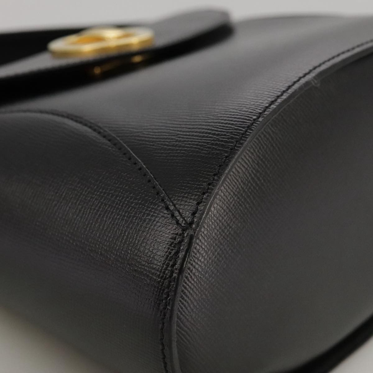 Dior Black Leather Handbag (Pre-Owned) Size ONE SIZE - 7 Thumbnail