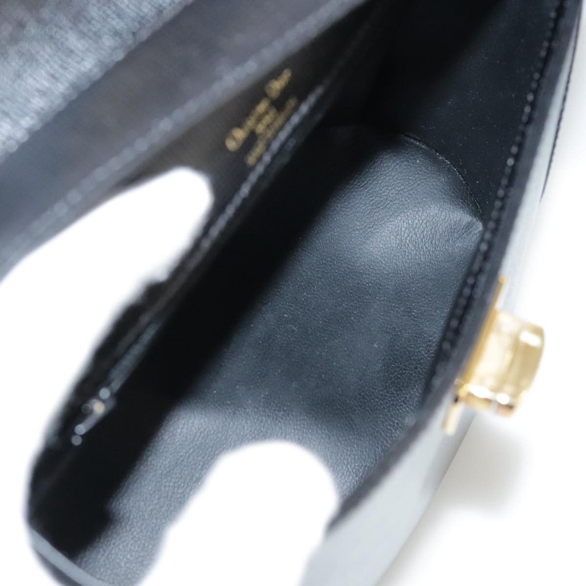 Dior Black Leather Handbag (Pre-Owned) Size ONE SIZE - 15 Thumbnail