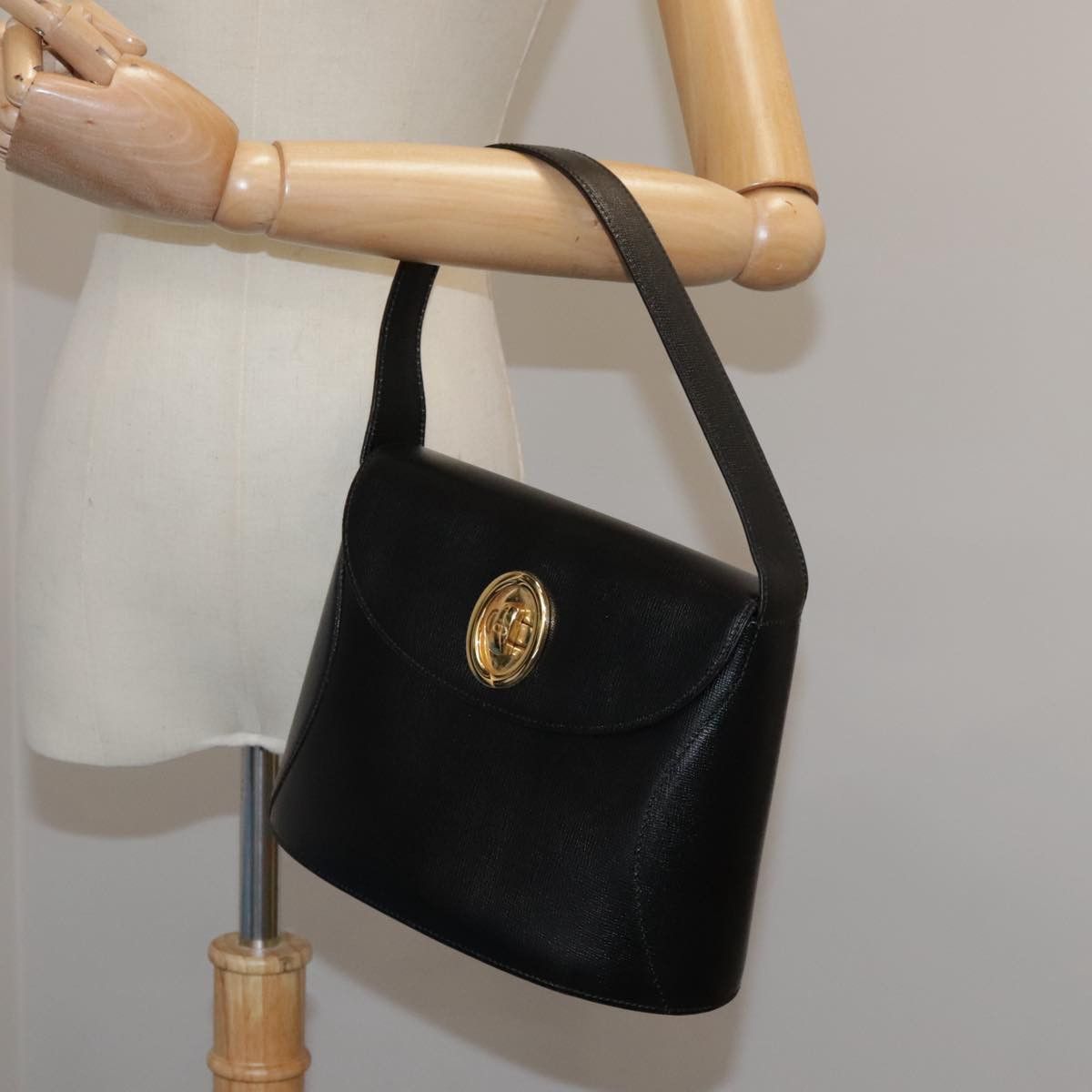 Dior Black Leather Handbag (Pre-Owned) Size ONE SIZE - 17 Thumbnail