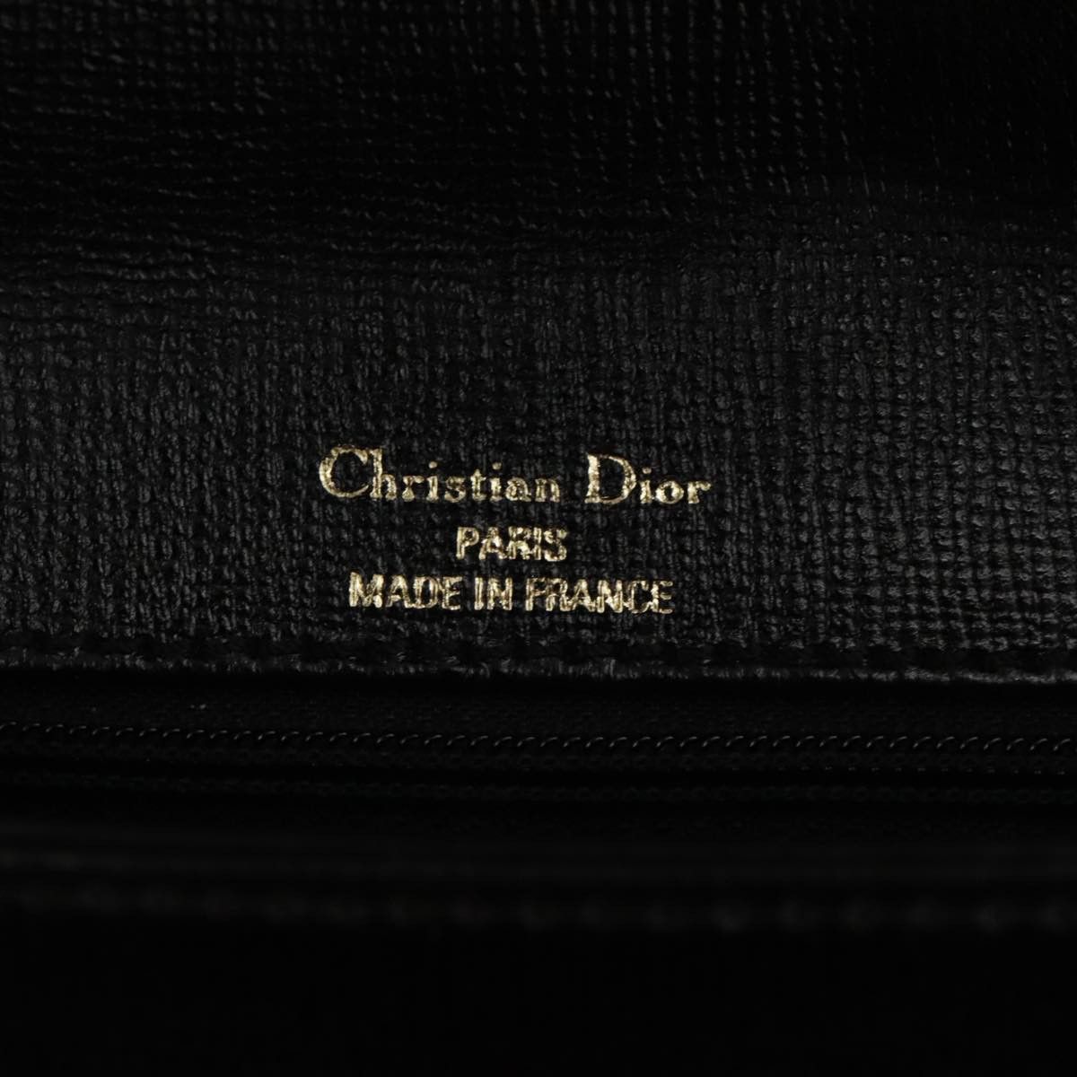 Dior Black Leather Handbag (Pre-Owned) Size ONE SIZE - 16 Thumbnail