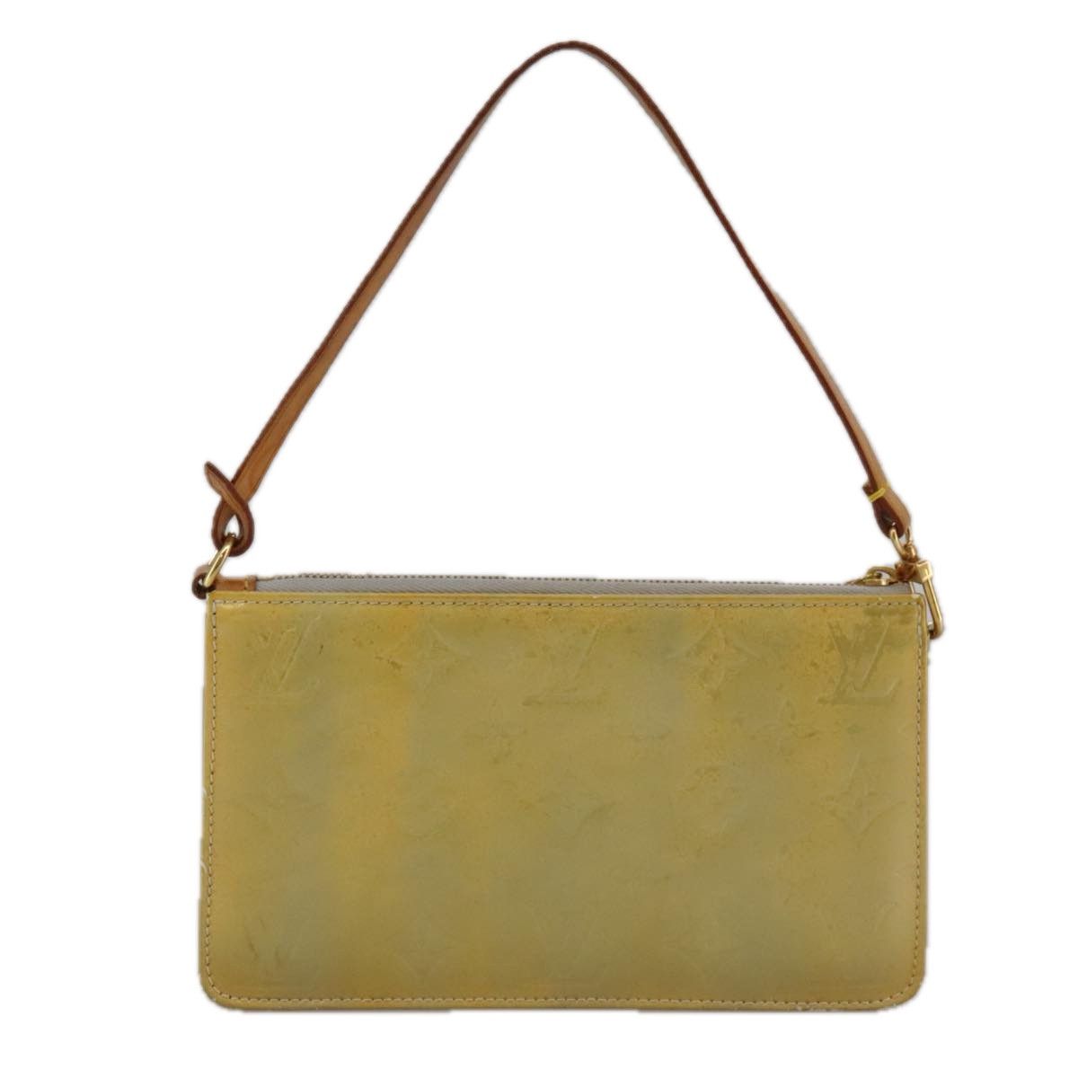 Louis Vuitton Lexington Yellow Patent Leather Clutch Bag (Pre-Owned) Size ONE SIZE - 2 Thumbnail