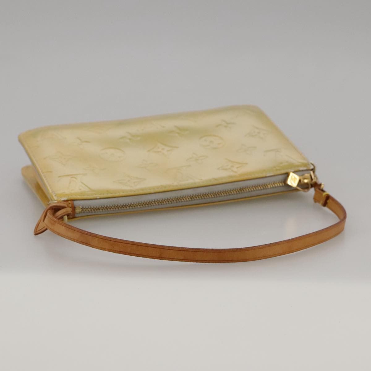 Louis Vuitton Lexington Yellow Patent Leather Clutch Bag (Pre-Owned) Size ONE SIZE - 5 Thumbnail