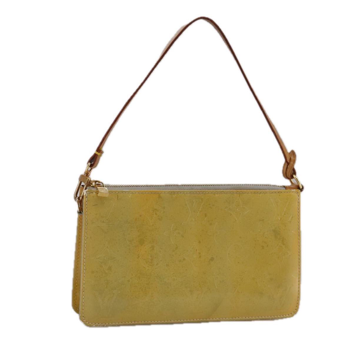 Louis Vuitton Lexington Yellow Patent Leather Clutch Bag (Pre-Owned) Size ONE SIZE - 19 Thumbnail