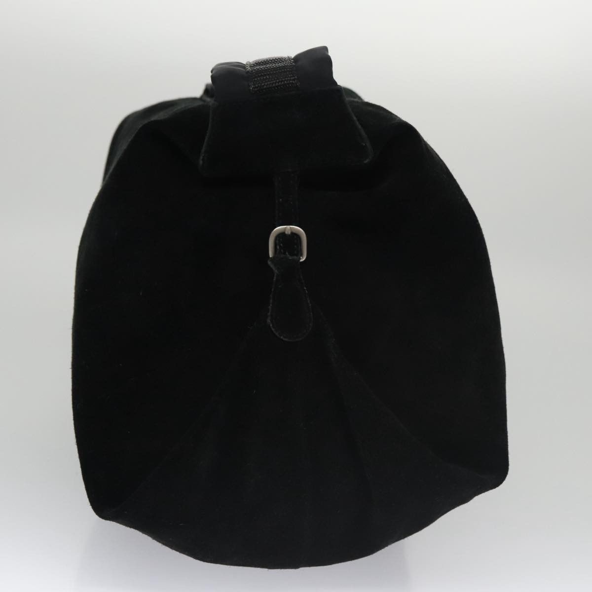 Chanel Black Suede Shoulder Bag (Pre-Owned) Size ONE SIZE - 3 Thumbnail
