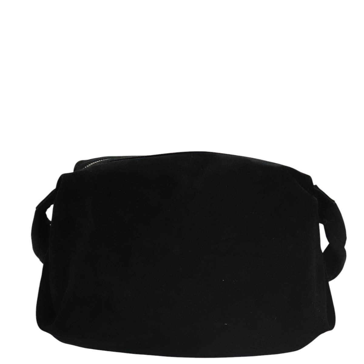 Chanel Black Suede Shoulder Bag (Pre-Owned) Size ONE SIZE - 2 Thumbnail