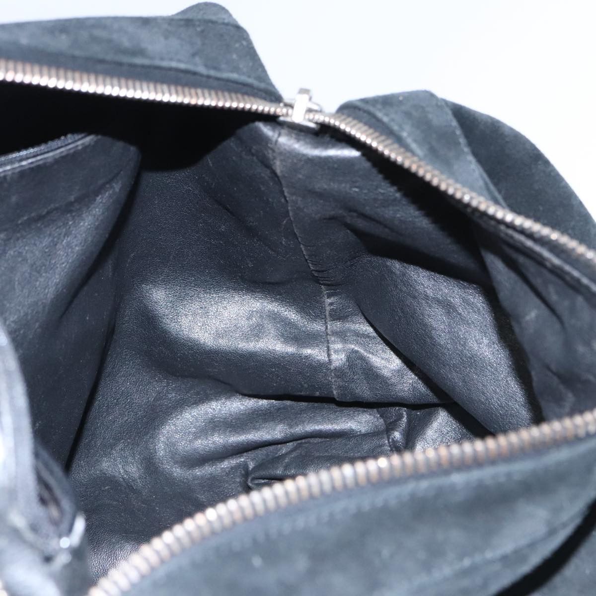 Chanel Black Suede Shoulder Bag (Pre-Owned) Size ONE SIZE - 11 Thumbnail