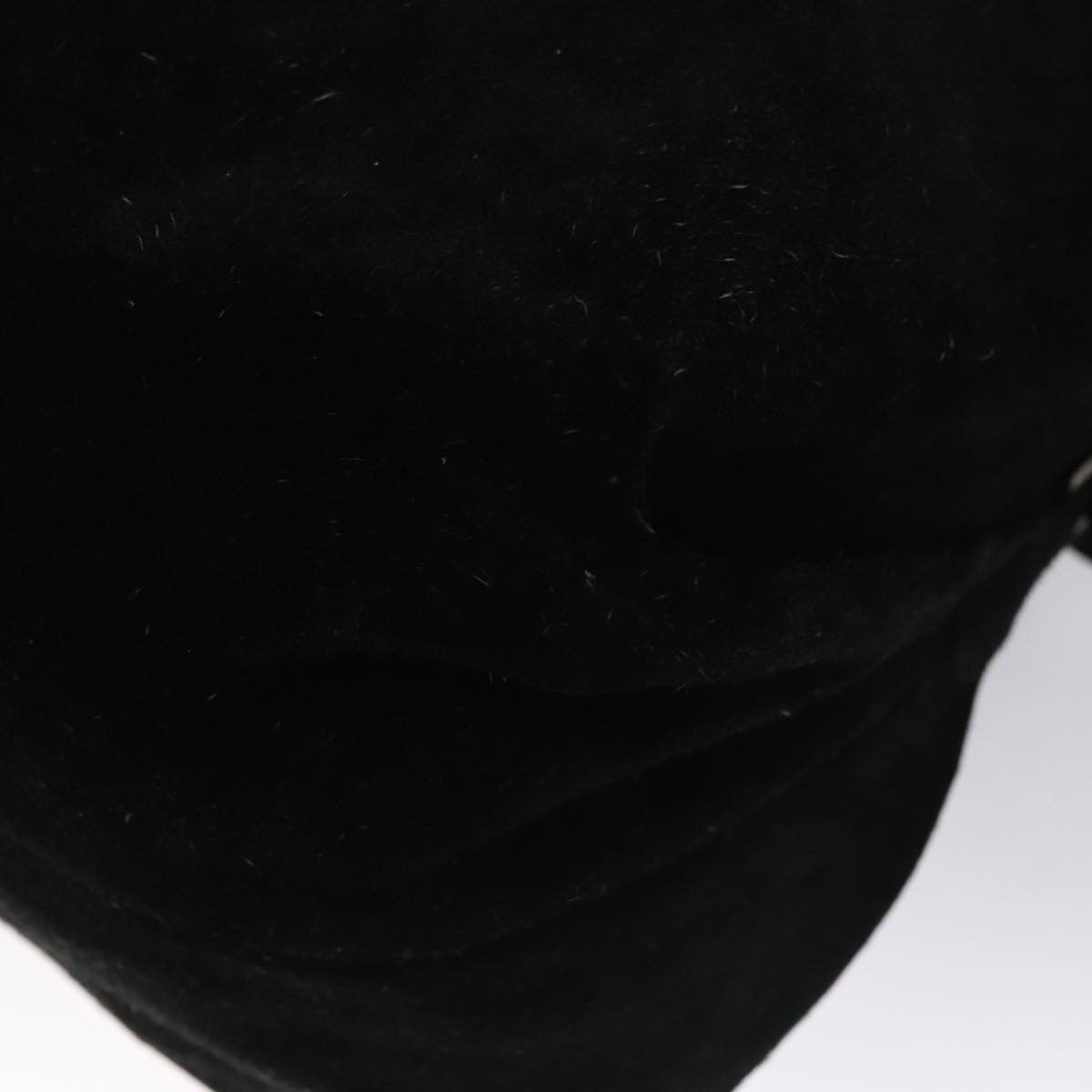Chanel Black Suede Shoulder Bag (Pre-Owned) Size ONE SIZE - 8 Thumbnail