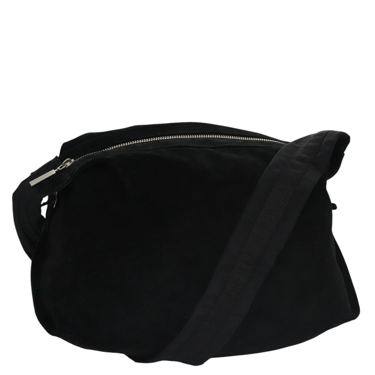 Chanel Black Suede Shoulder Bag (Pre-Owned) Size ONE SIZE - 17 Thumbnail