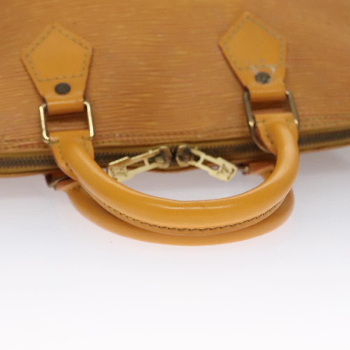 Louis Vuitton Alma Yellow Leather Handbag (Pre-Owned) Size ONE SIZE - 6 Thumbnail