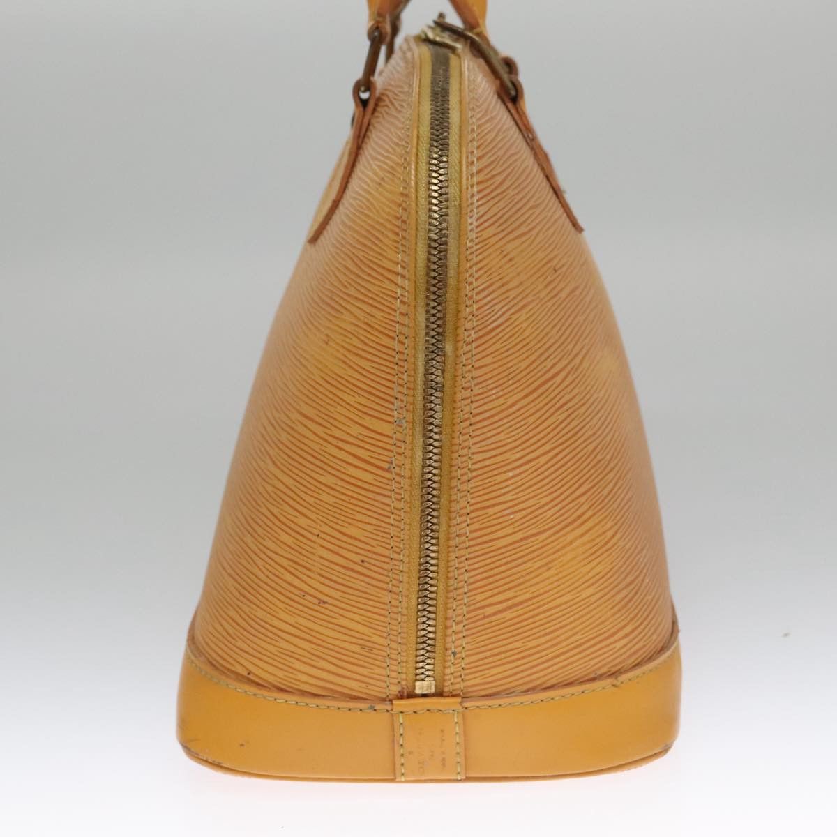 Louis Vuitton Alma Yellow Leather Handbag (Pre-Owned) Size ONE SIZE - 4 Thumbnail