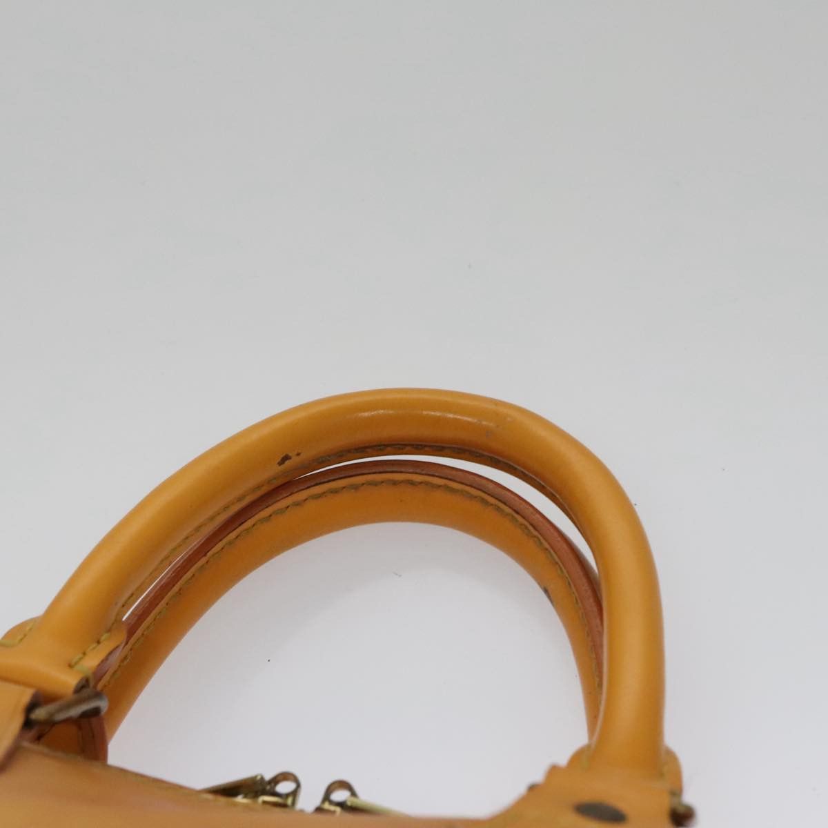 Louis Vuitton Alma Yellow Leather Handbag (Pre-Owned) Size ONE SIZE - 7 Thumbnail