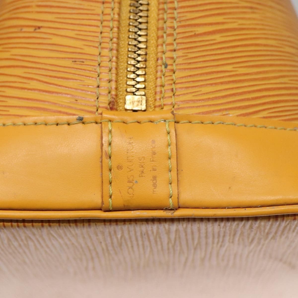 Louis Vuitton Alma Yellow Leather Handbag (Pre-Owned) Size ONE SIZE - 19 Thumbnail