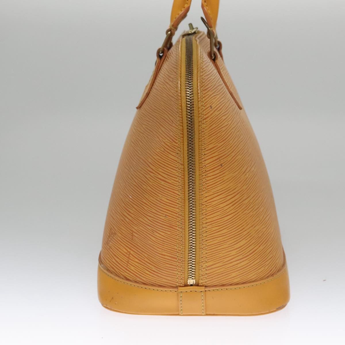 Louis Vuitton Alma Yellow Leather Handbag (Pre-Owned) Size ONE SIZE - 3 Thumbnail