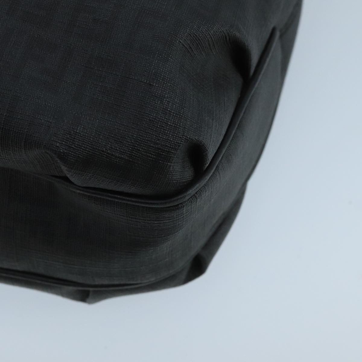 Fendi Zucchino Black Canvas Shoulder Bag (Pre-Owned) Size ONE SIZE - 11 Thumbnail