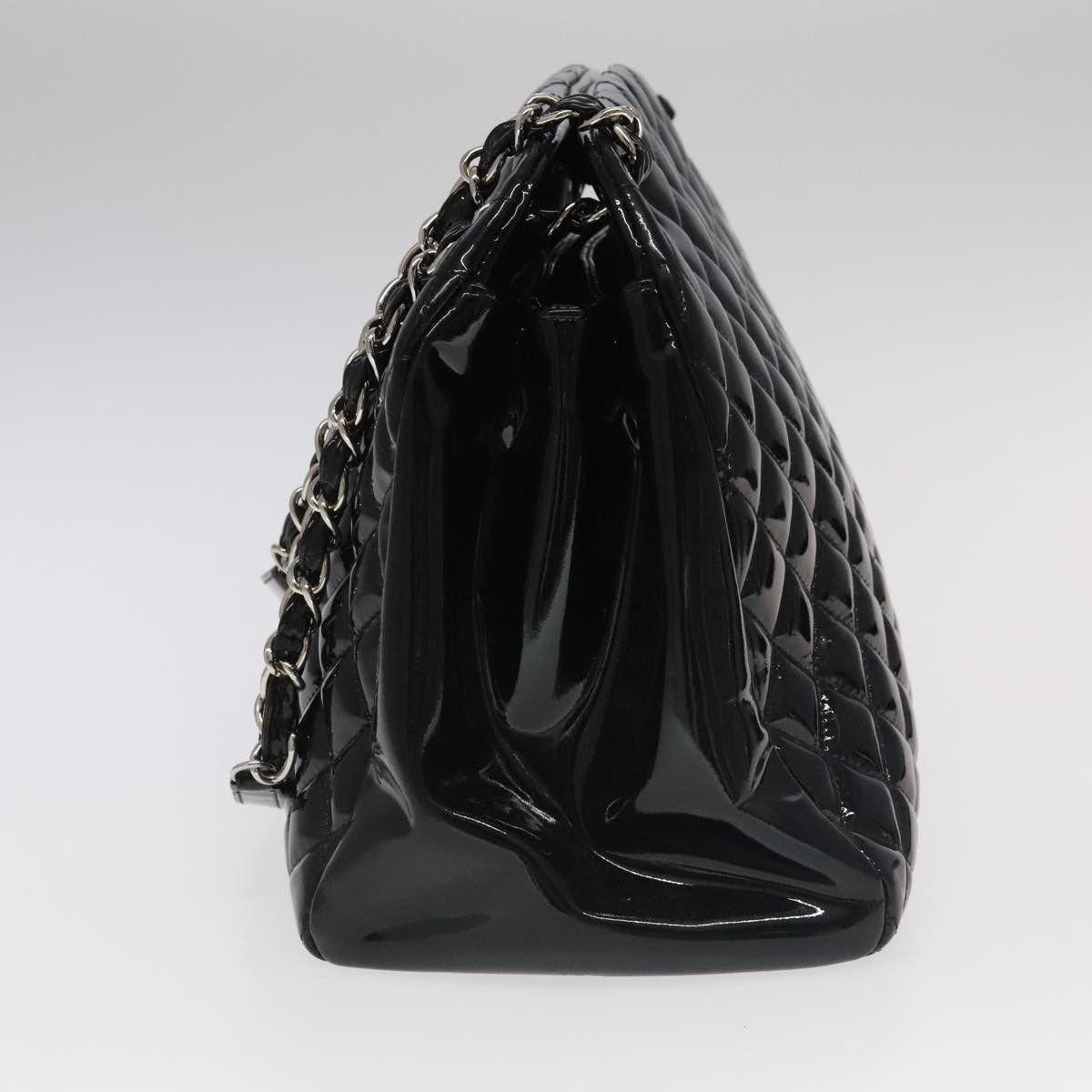 Chanel Mademoiselle Black Leather Shoulder Bag (Pre-Owned) Size ONE SIZE - 3 Thumbnail