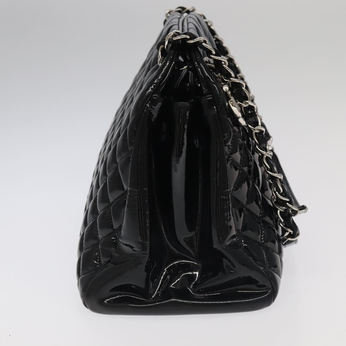 Chanel Mademoiselle Black Leather Shoulder Bag (Pre-Owned) Size ONE SIZE - 13 Thumbnail
