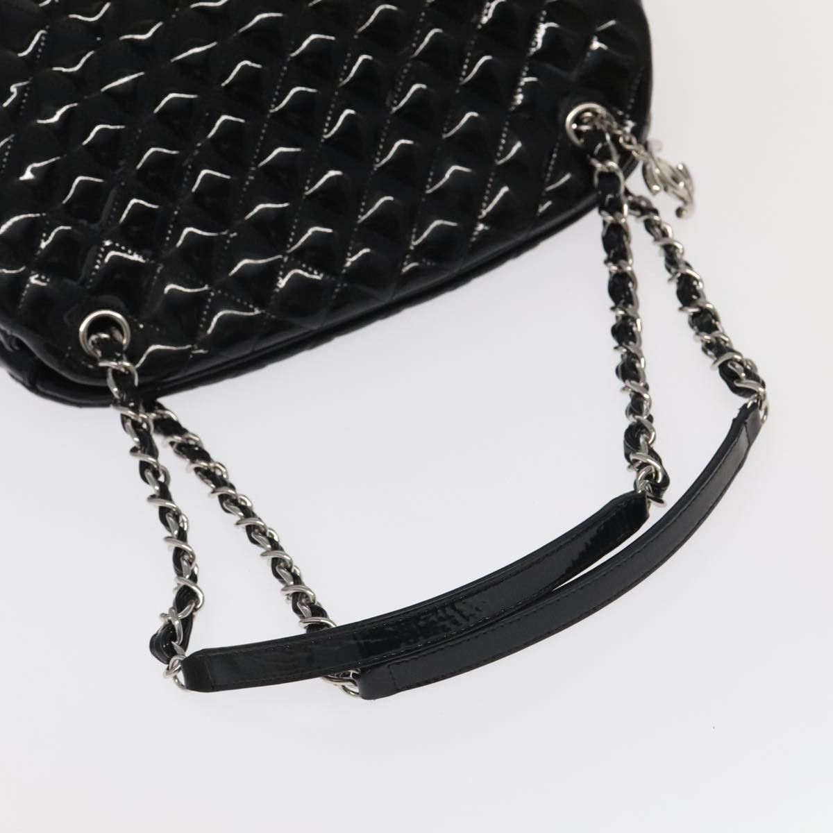 Chanel Mademoiselle Black Leather Shoulder Bag (Pre-Owned) Size ONE SIZE - 4 Thumbnail
