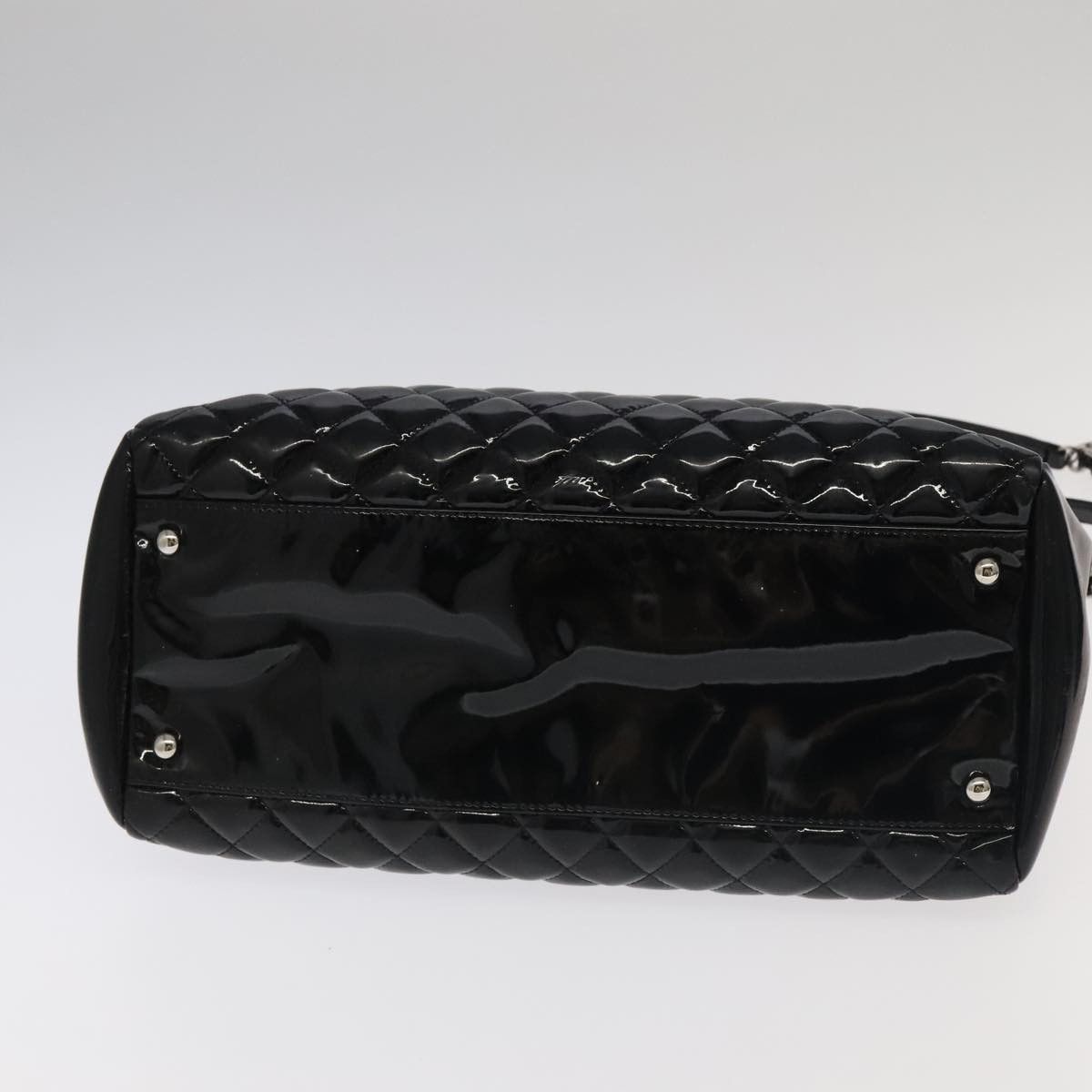 Chanel Mademoiselle Black Leather Shoulder Bag (Pre-Owned) Size ONE SIZE - 5 Thumbnail