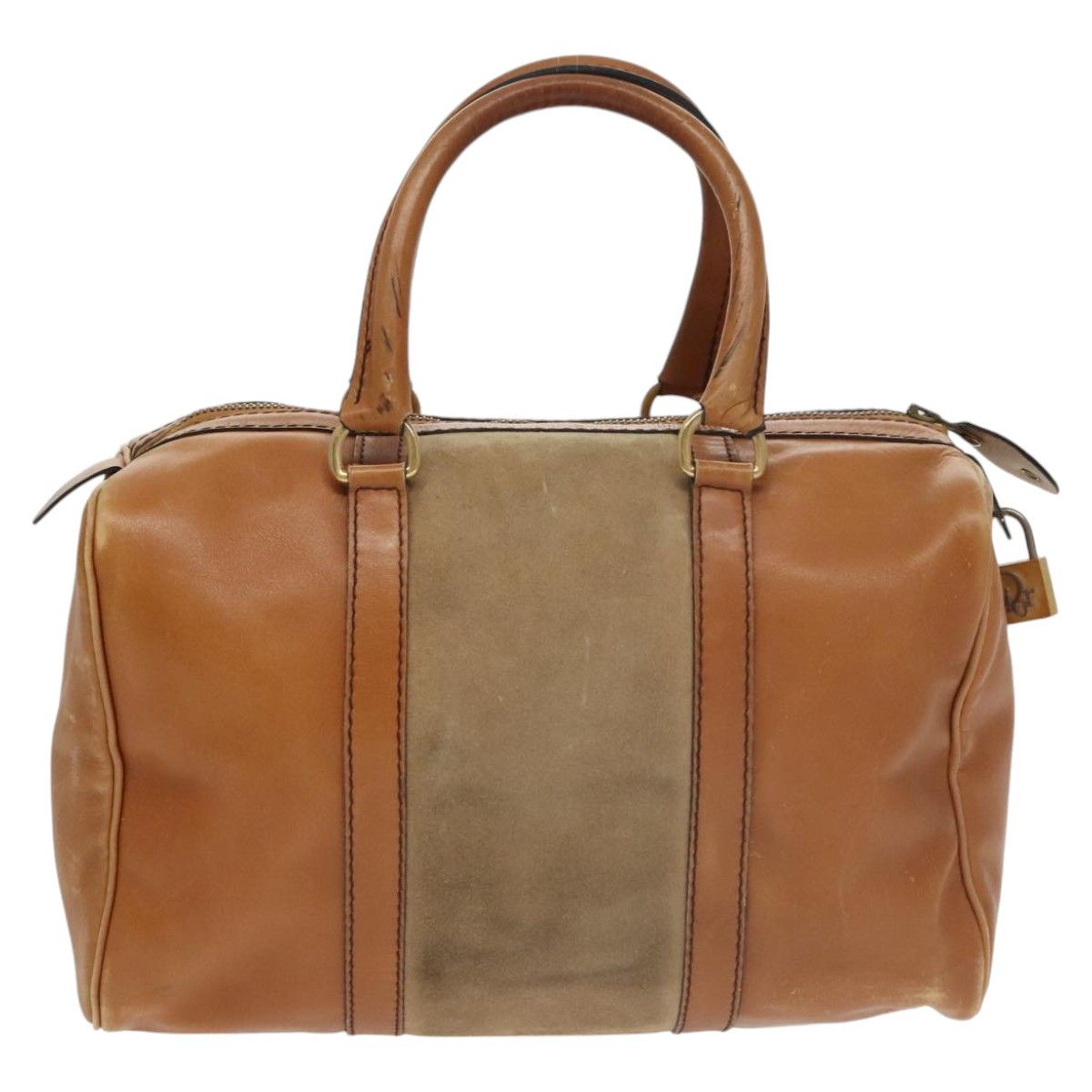 Dior Boston Brown Leather Travel Bag (Pre-Owned) Size ONE SIZE - 2 Thumbnail