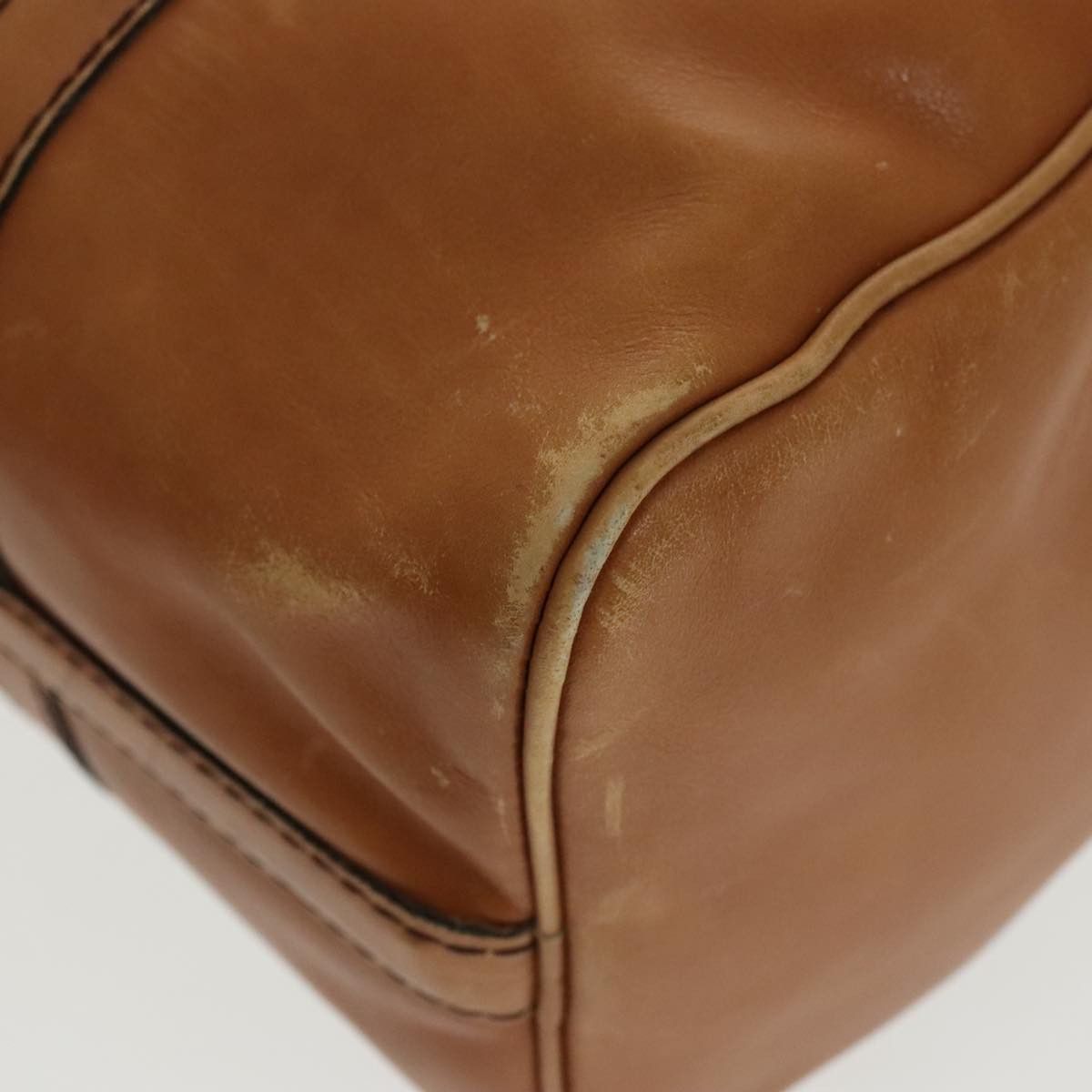 Dior Boston Brown Leather Travel Bag (Pre-Owned) Size ONE SIZE - 9 Thumbnail