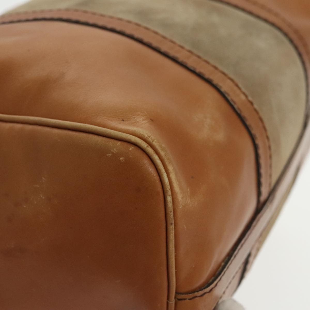 Dior Boston Brown Leather Travel Bag (Pre-Owned) Size ONE SIZE - 8 Thumbnail