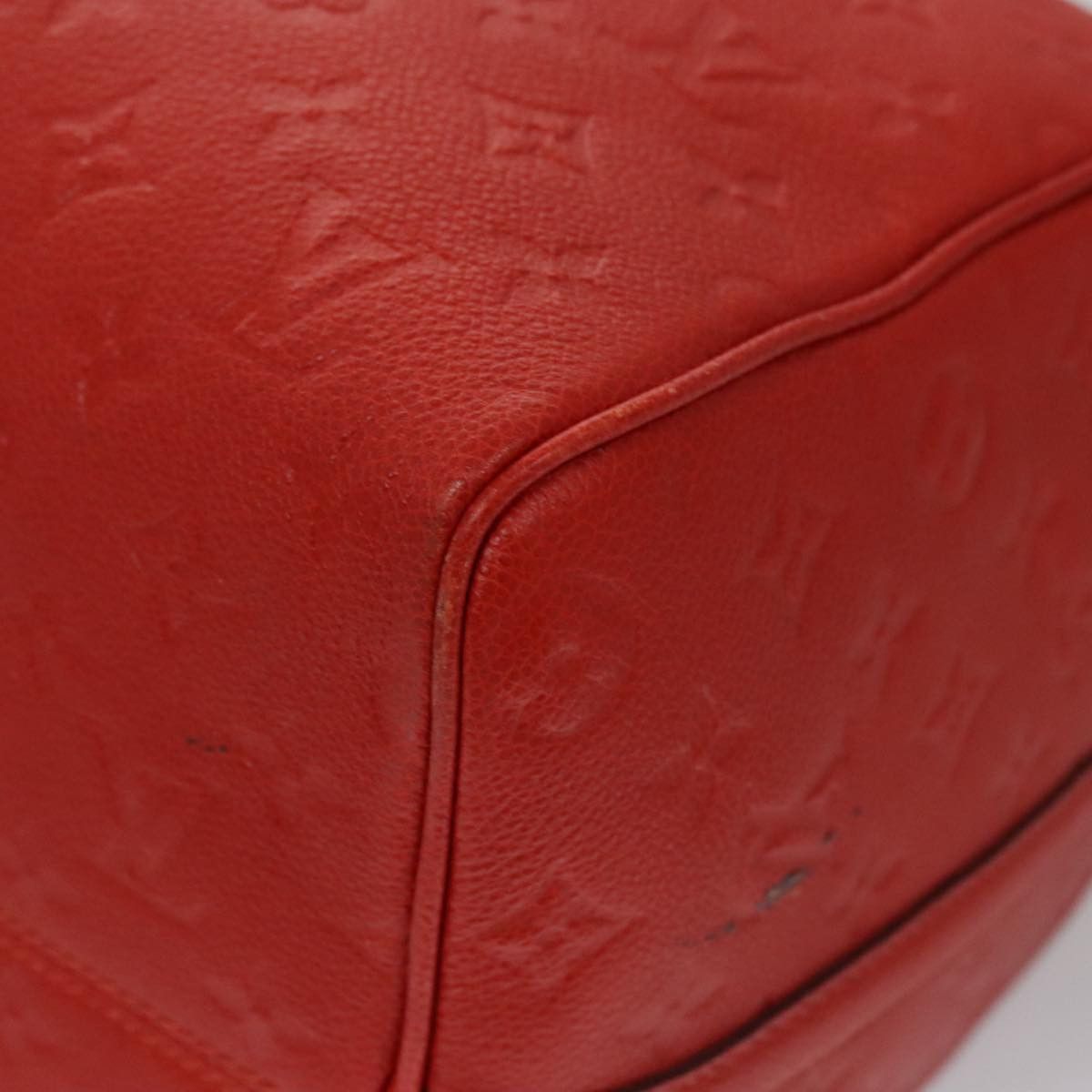 Louis Vuitton Keepall Bandouliere 45 Red Leather Travel Bag (Pre-Owned) Size ONE SIZE - 12 Thumbnail