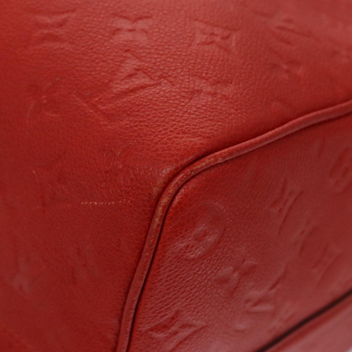 Louis Vuitton Keepall Bandouliere 45 Red Leather Travel Bag (Pre-Owned) Size ONE SIZE - 14 Thumbnail