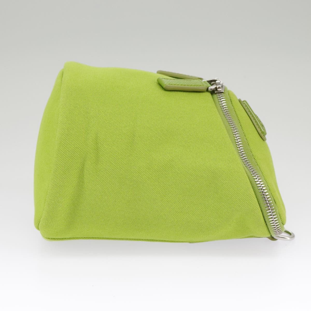Prada Green Canvas Shoulder Bag (Pre-Owned) Size ONE SIZE - 5 Thumbnail