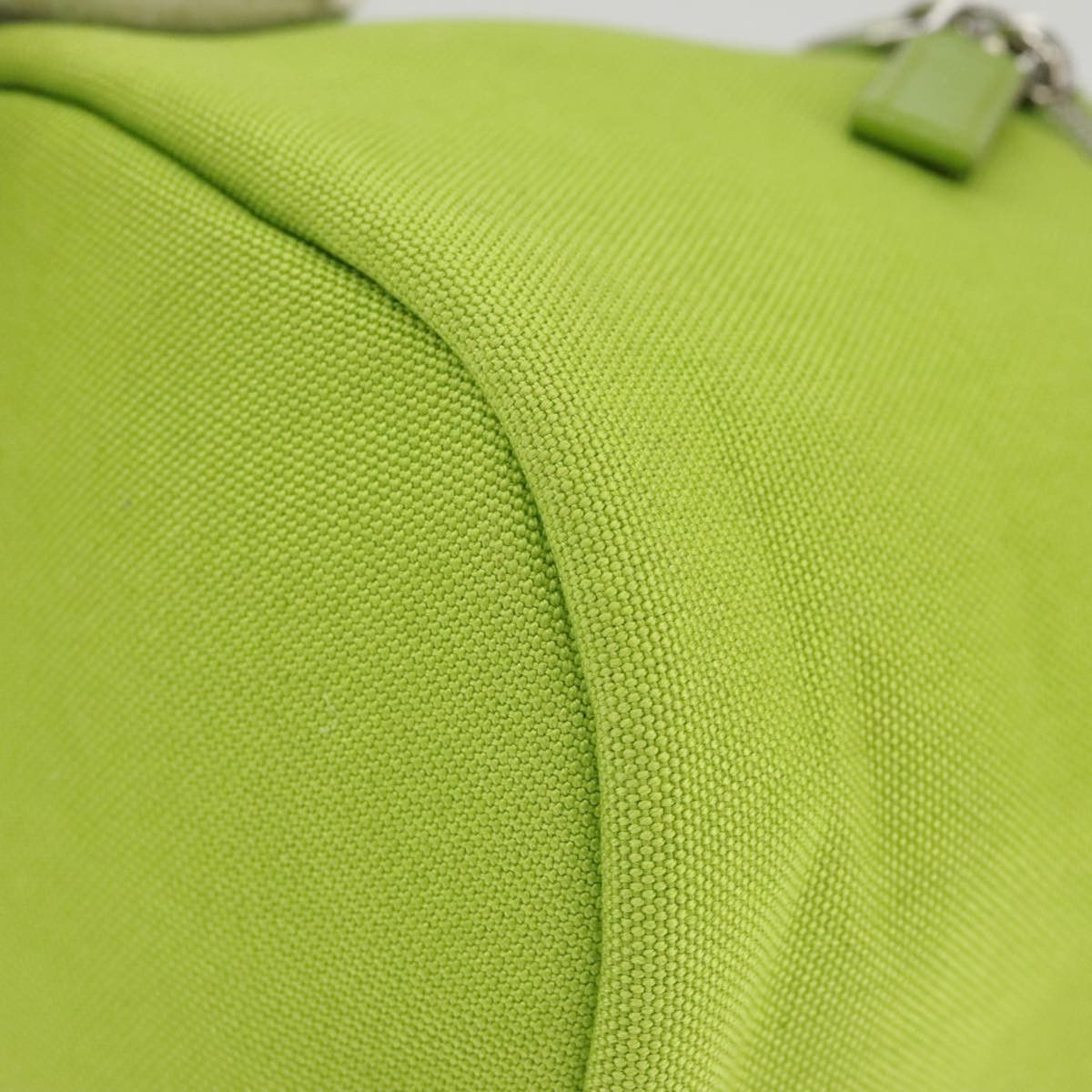 Prada Green Canvas Shoulder Bag (Pre-Owned) Size ONE SIZE - 9 Thumbnail