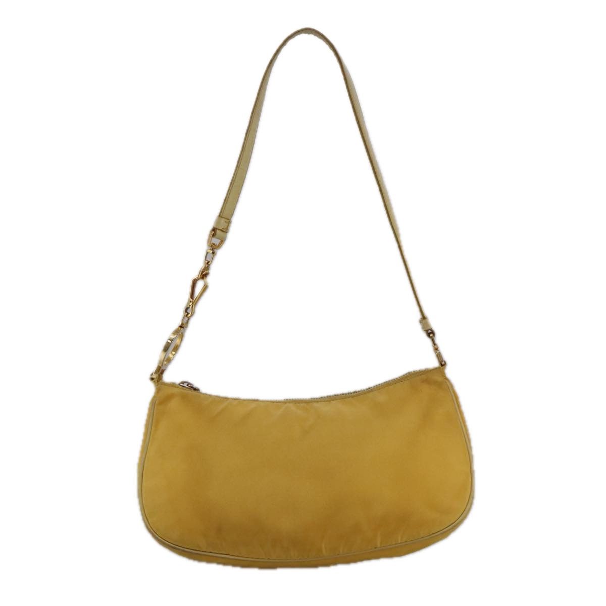 Prada Yellow Synthetic Shoulder Bag (Pre-Owned) Size ONE SIZE - 3 Thumbnail